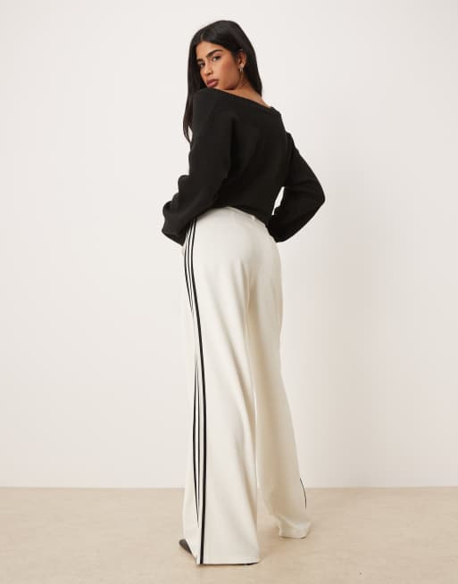 adidas Originals – Sport – Elegante Hose in Wollweiß, 2 von 5