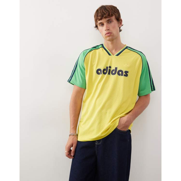 Green adidas Originals Football Script T-Shirt - JD Sports