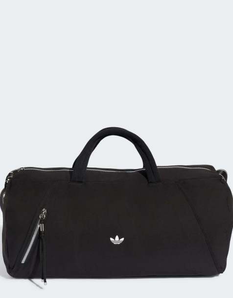 adidas Originals Sport medium duffelbag i sort og sølv - view 1