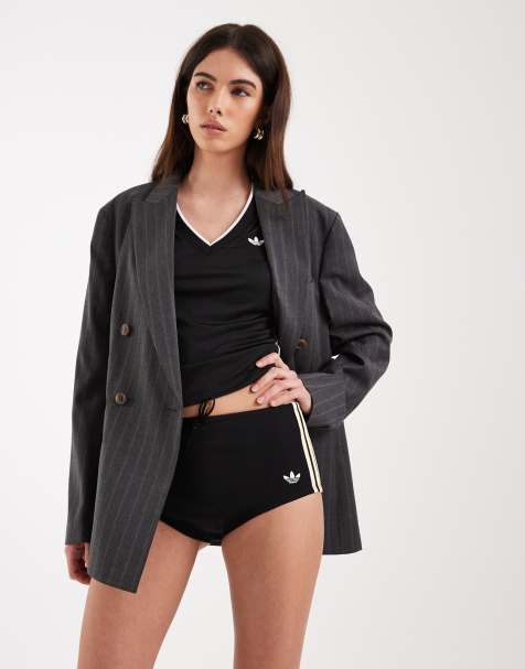 adidas Originals – Sport – Svarta tighta shorts - view 1