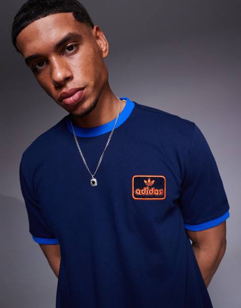 adidas Originals Sport t-shirt in navy - view 1