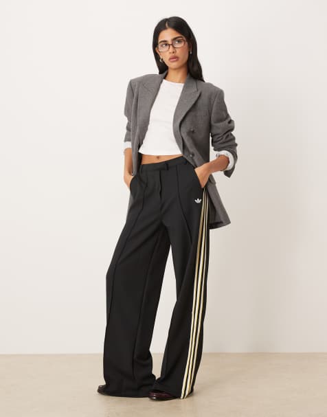 adidas Originals Sport tailored pants in black - view 1