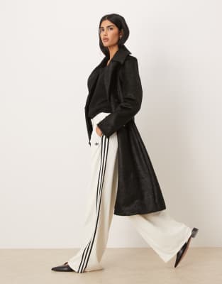 adidas Originals Sport tailored pants in off white