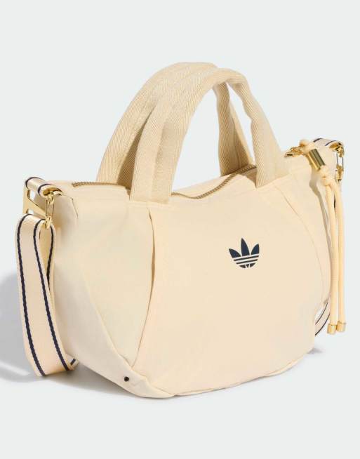 adidas Originals Sport XS Croissant-Tasche in Warm Vanilla und Indigo, 4 von 4