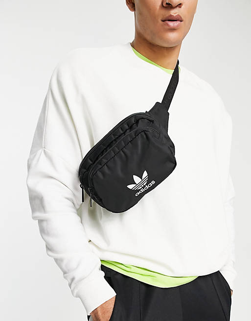 Foresee rock From adidas Originals Sports 2.0 fanny pack in black | ASOS