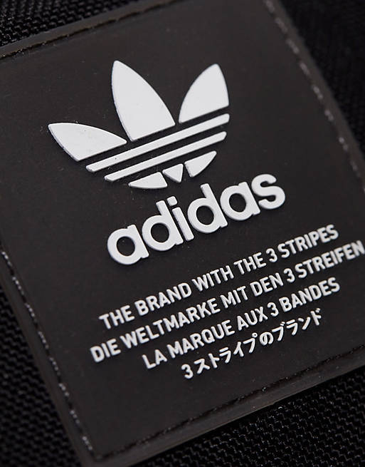 Bende stoeprand In detail adidas Originals Sports 2.0 hip pack in black | ASOS