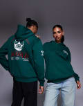 [adidas Originals] adidas Originals Sports Club hoodie in green L MGREEN