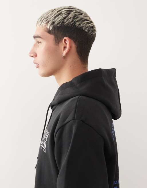 adidas Originals – Sports Club – Kapuzenpullover in Schwarz, 4 von 5