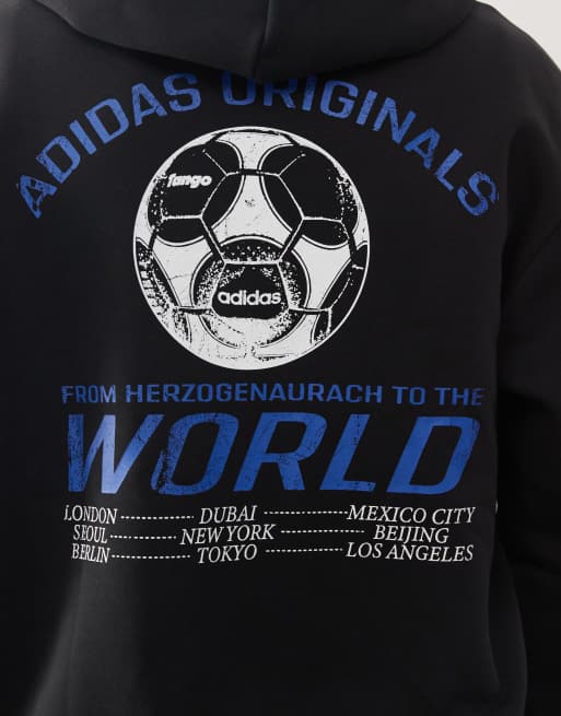 adidas Originals – Sports Club – Kapuzenpullover in Schwarz, 5 von 5