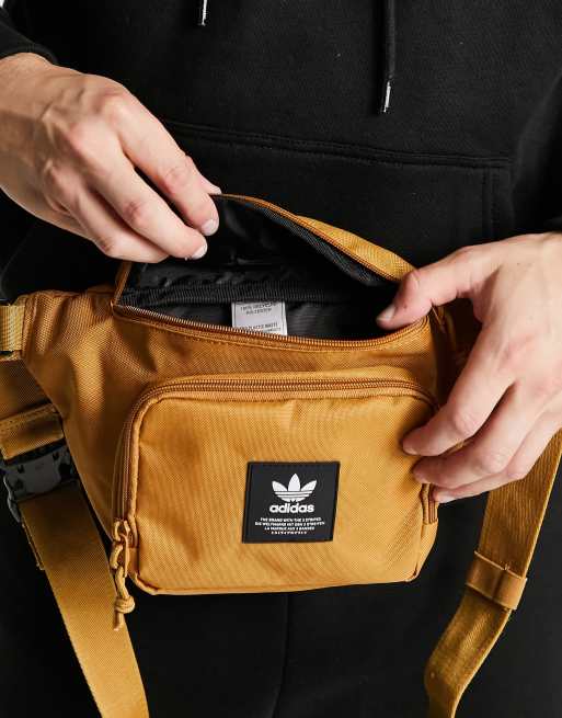 adidas Originals Sports fanny pack in brown