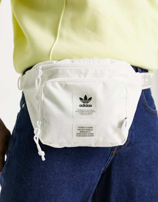 Adidas Essentials Non-Dyed Mini Tote Bag White