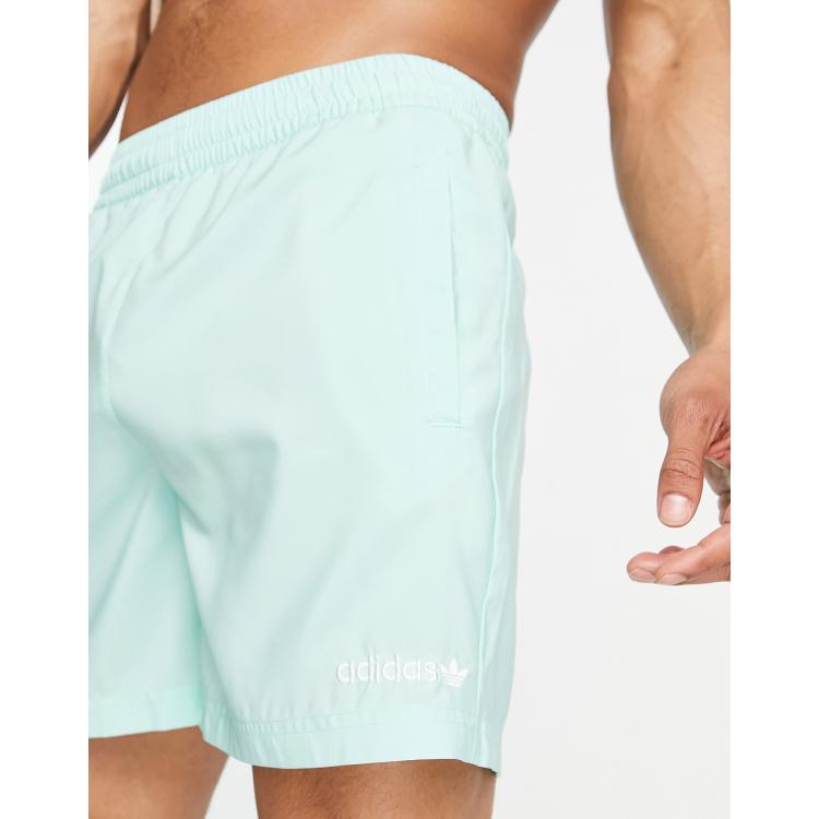 Adidas originals green shorts hot sale