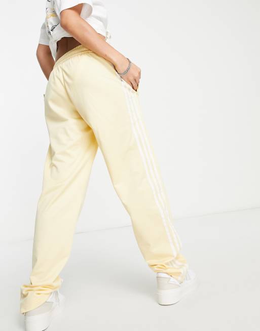 Track pants 2024 yellow stripe