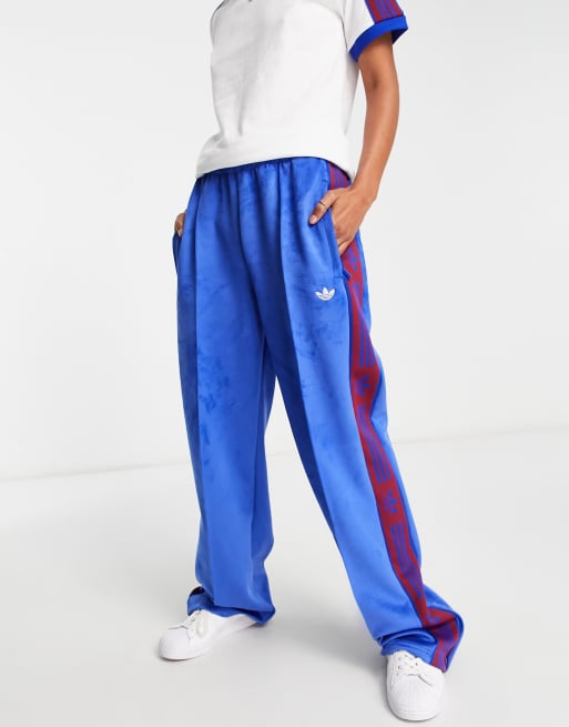 Adidas tape poly hot sale track pants