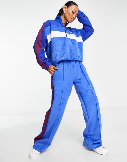 adidas Originals Sportswear track top in royal blue red and white ASOS