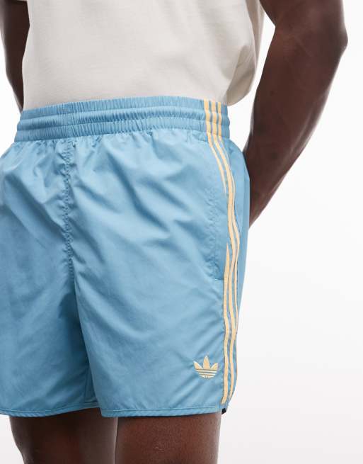 adidas Originals - Sprinter - Pantaloncini blu e arancioni, 5 di 7