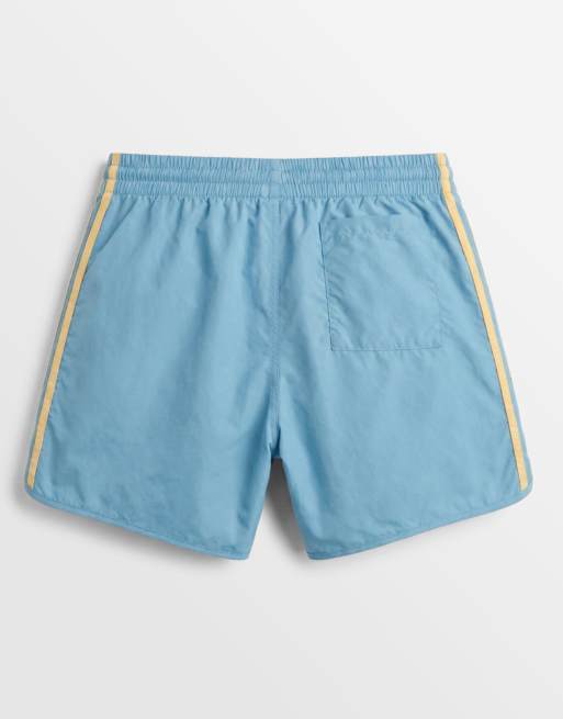 adidas Originals - Sprinter - Pantaloncini blu e arancioni, 7 di 7