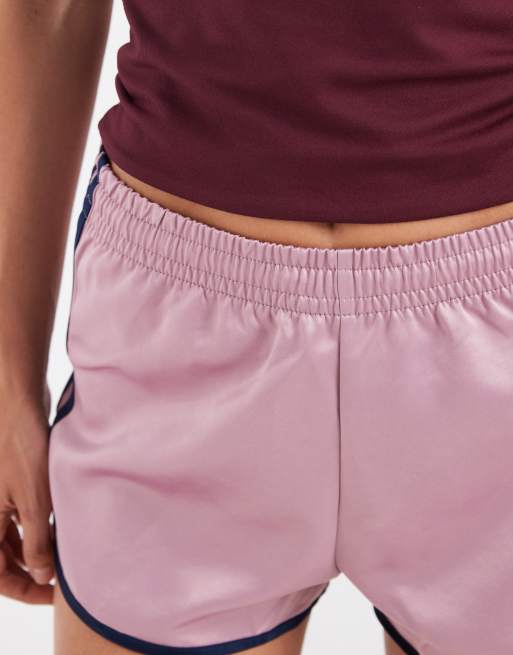 adidas Originals - Sprinter - Pantaloncini rosa e blu navy, 3 di 5