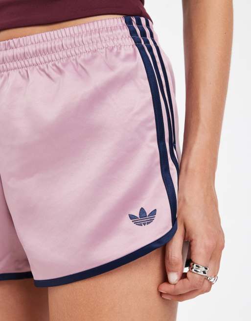 adidas Originals - Sprinter - Pantaloncini rosa e blu navy, 4 di 5