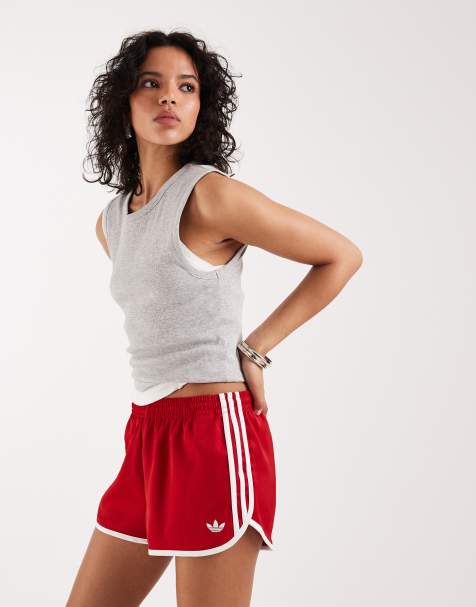 adidas Originals - Sprinter - Pantaloncini rossi - view 1