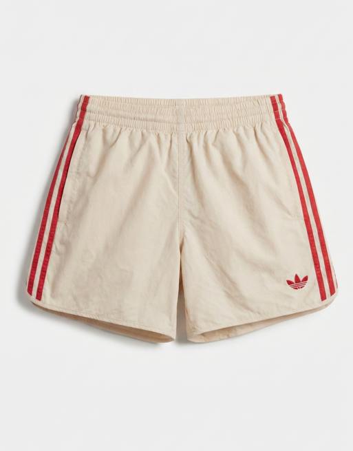 adidas Originals - Sprinter - Short - Beige/rouge, 6 de 9