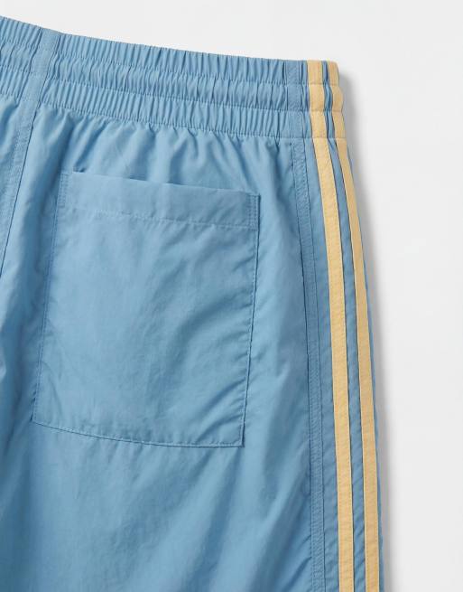 adidas Originals - Sprinter - Short - Bleu/orange, 8 de 9