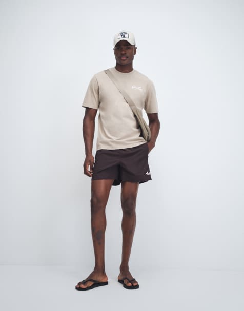 adidas Originals - Sprinter - Short - Marron/rose - view 1