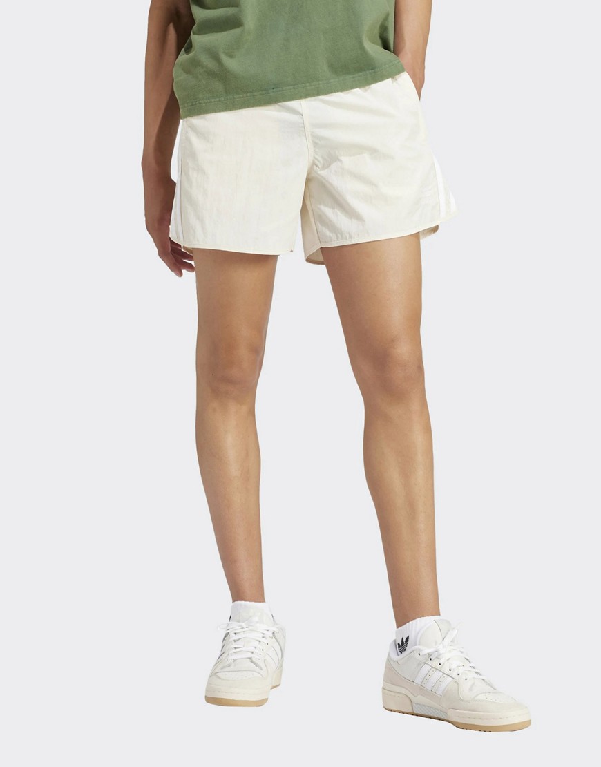 Adidas Originals Sprinter Shorts In Beige-neutral