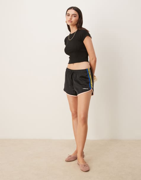 adidas Originals sprinter shorts in black - view 1