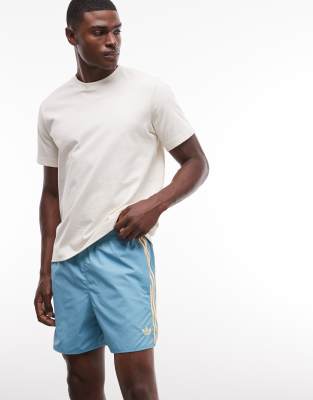 Originals - Sprinter - Shorts in Blau und Orange Blau XS