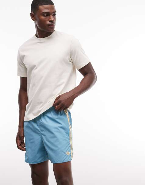 adidas Originals Sprinter shorts in blue and orange - view 1