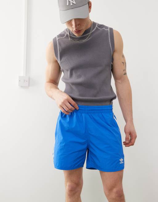 adidas Originals sprinter shorts in blue