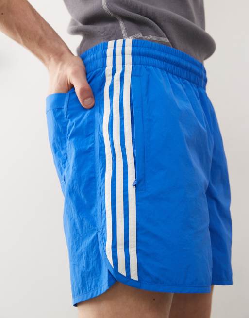 adidas Originals sprinter shorts in blue, 4 of 5