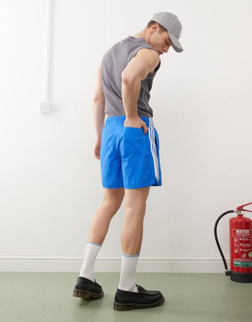 adidas Originals sprinter shorts in blue