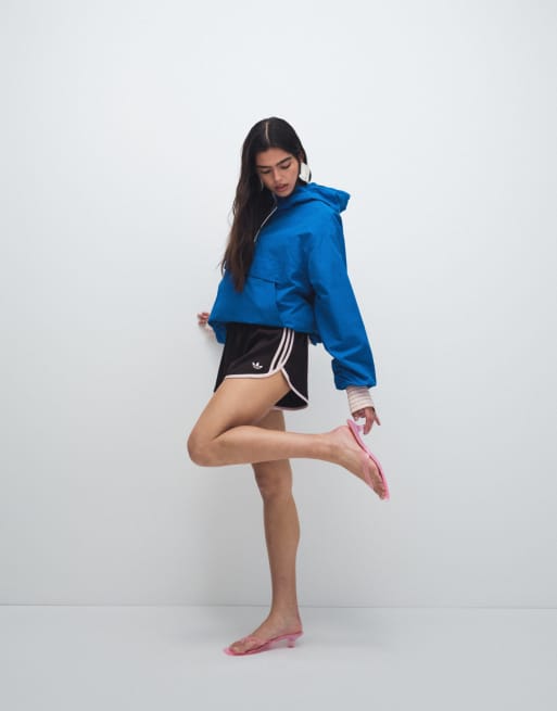 adidas Originals – Sprinter – Shorts in Braun und Rosa, 3 von 7