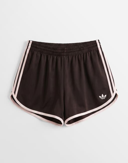 adidas Originals – Sprinter – Shorts in Braun und Rosa, 6 von 7