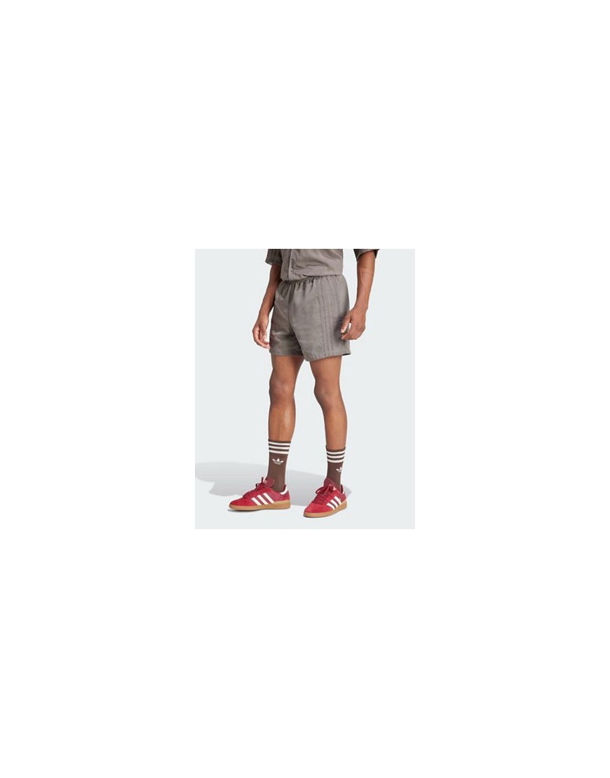 adidas Originals sprinter shorts in brown