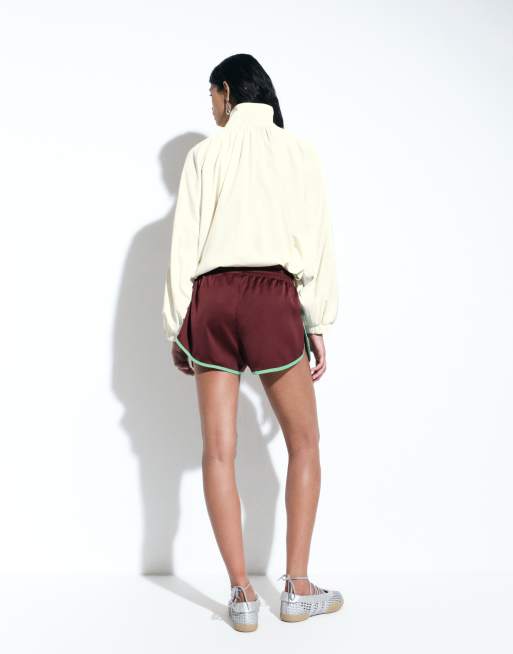 adidas Originals Sprinter-Shorts in Burgunderrot – exklusiv bei ASOS, 4 von 7