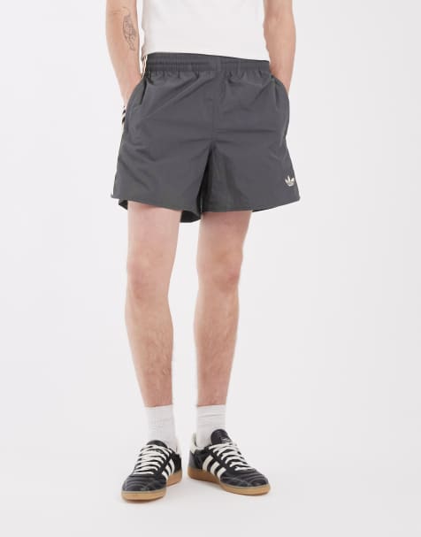 adidas Originals Sprinter shorts in dark grey - exclusive to ASOS - view 1