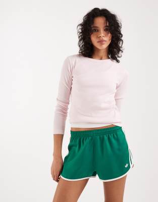 adidas Originals - Sprinter - Shorts in Grün und Weiß