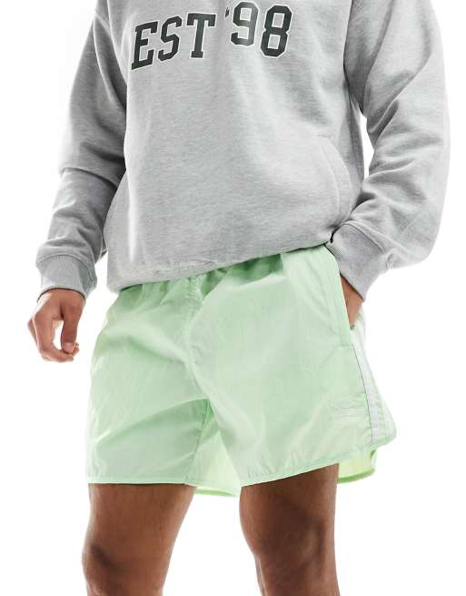 adidas Originals Sprinter shorts in light green