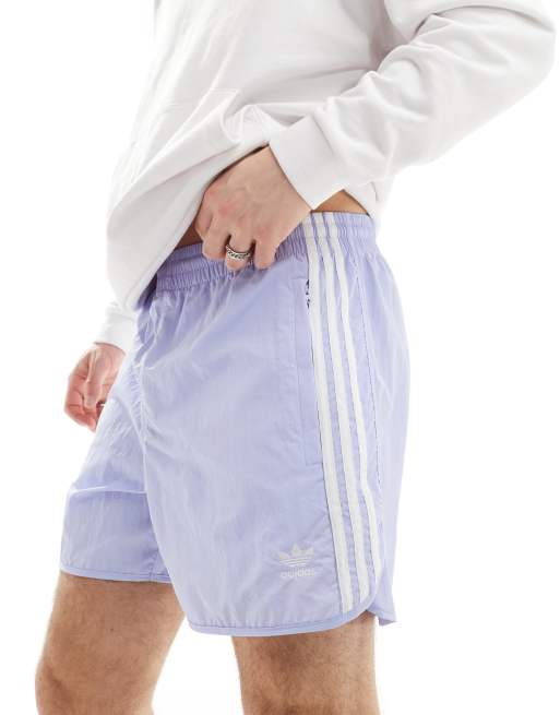  adidas Originals sprinter shorts in lilac