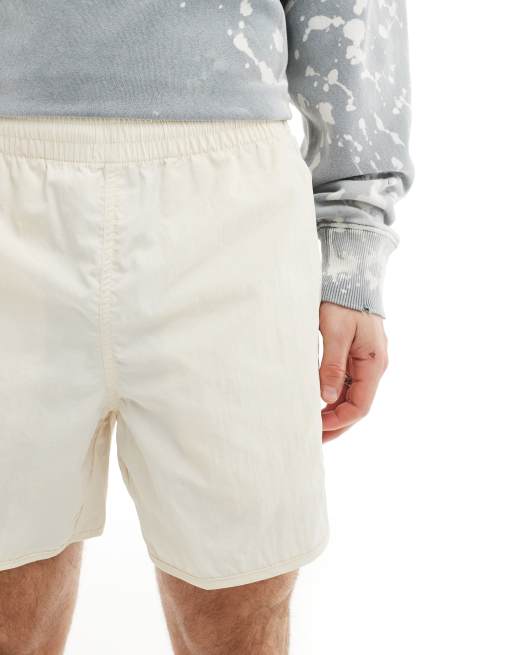 adidas Originals sprinter shorts in off white, 5 of 5