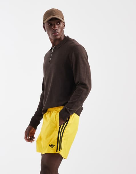 adidas Originals – Sprintershorts in Gelb - view 1