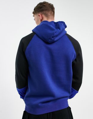 blue and black adidas hoodie