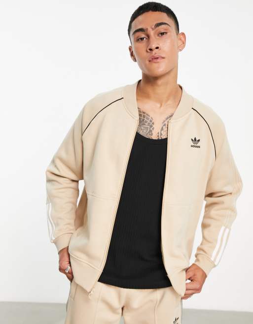 Adidas originals bomber store jacket in camel