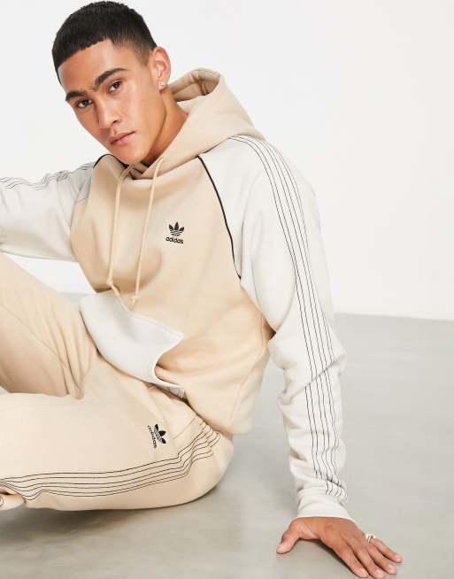 Adidas on sale tracksuit cream