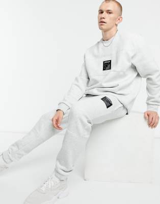 adidas grey skinny joggers