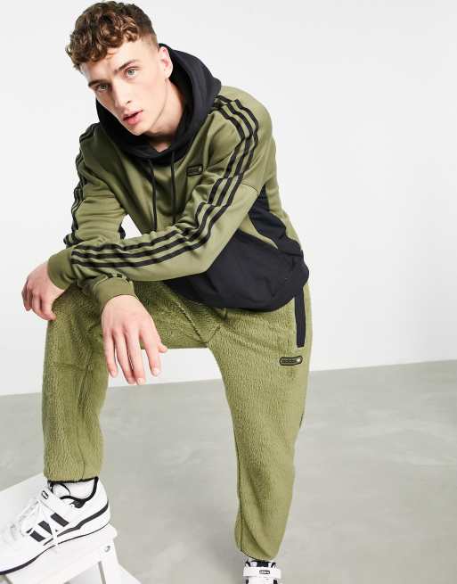 Adidas originals best sale mixed hoodie