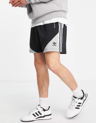 adidas three stripe mens shorts